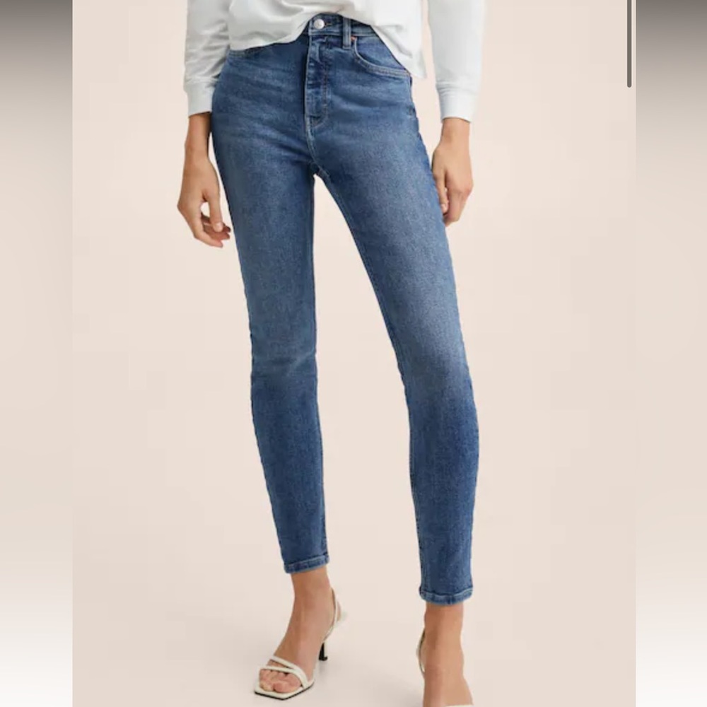 Soho high-waist skinny jeans
